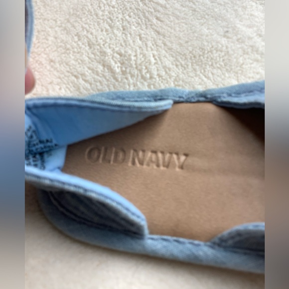 Old Navy Blue Bow Tie Sandals 6 to 12 Months 6-12M - Picture 2 of 4